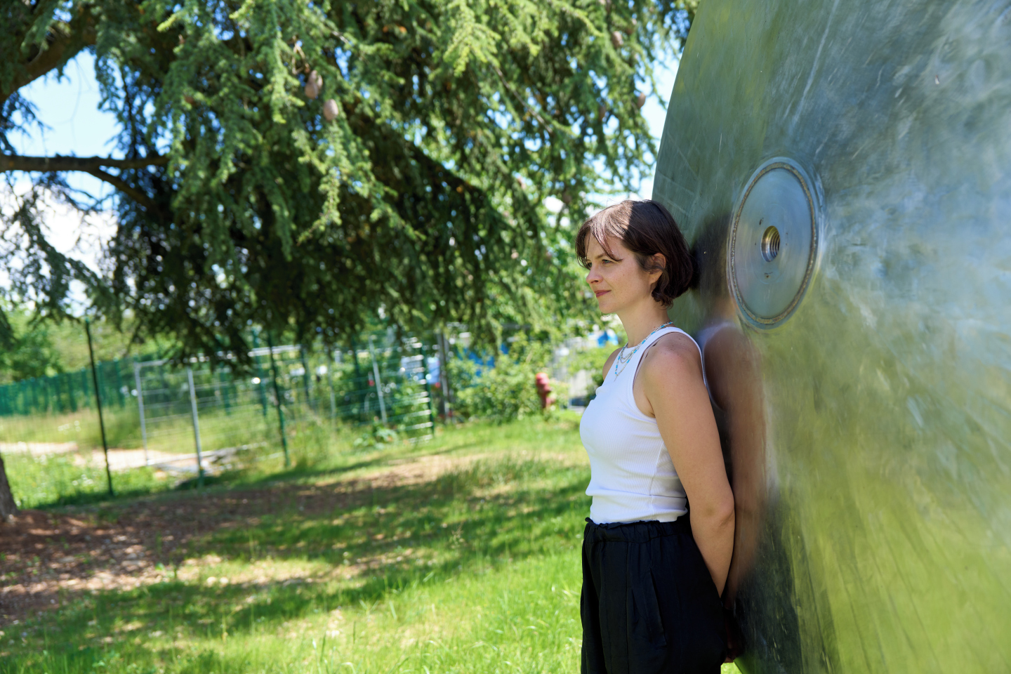 Photograph of Martyna Marciniak During Her Residency at CERN.